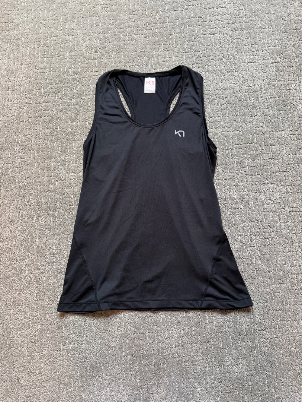 Kari Traa Black Women's Performance Racerback Tank
